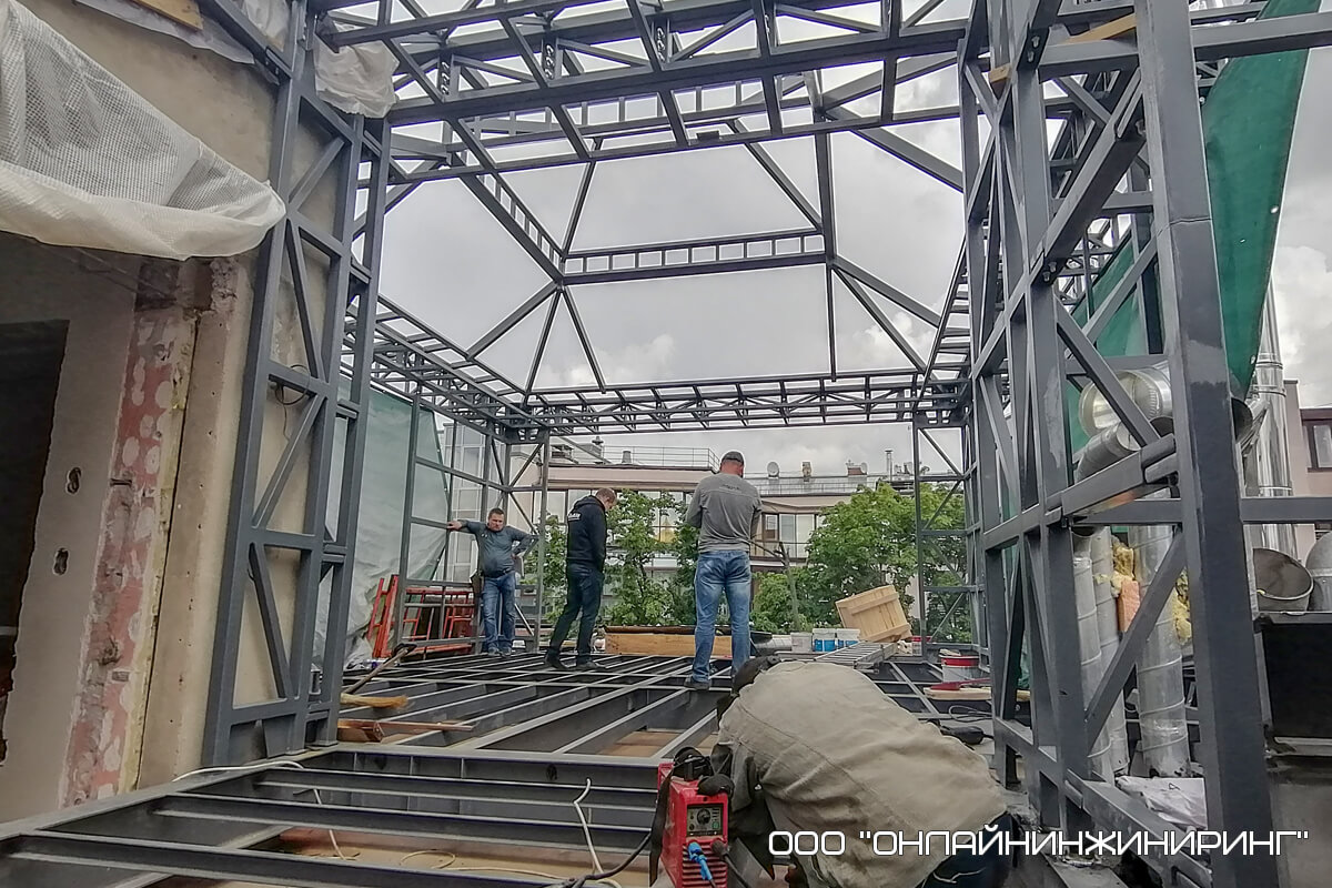 Монтаж металлоконструкций