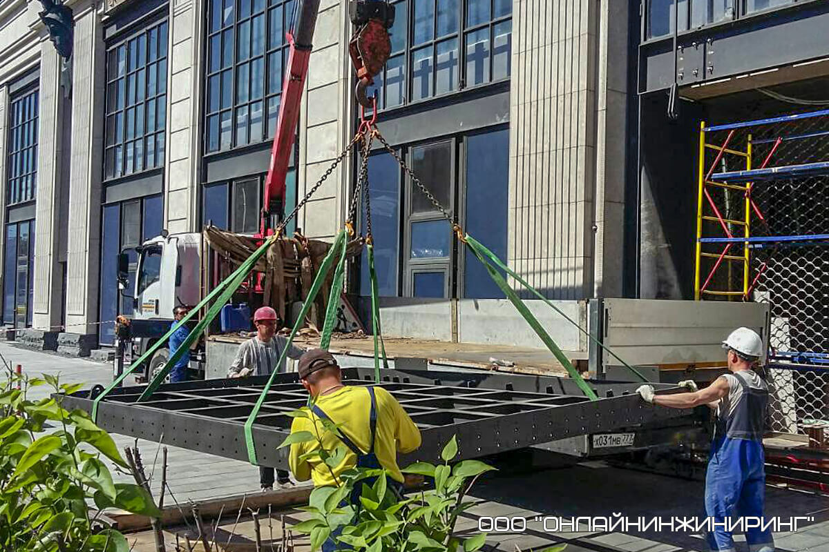 Монтаж металлоконструкций