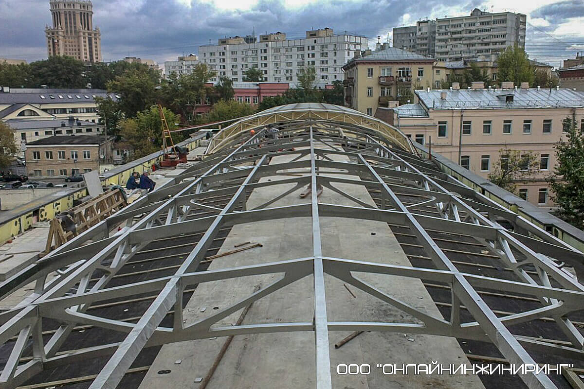 Монтаж металлоконструкций