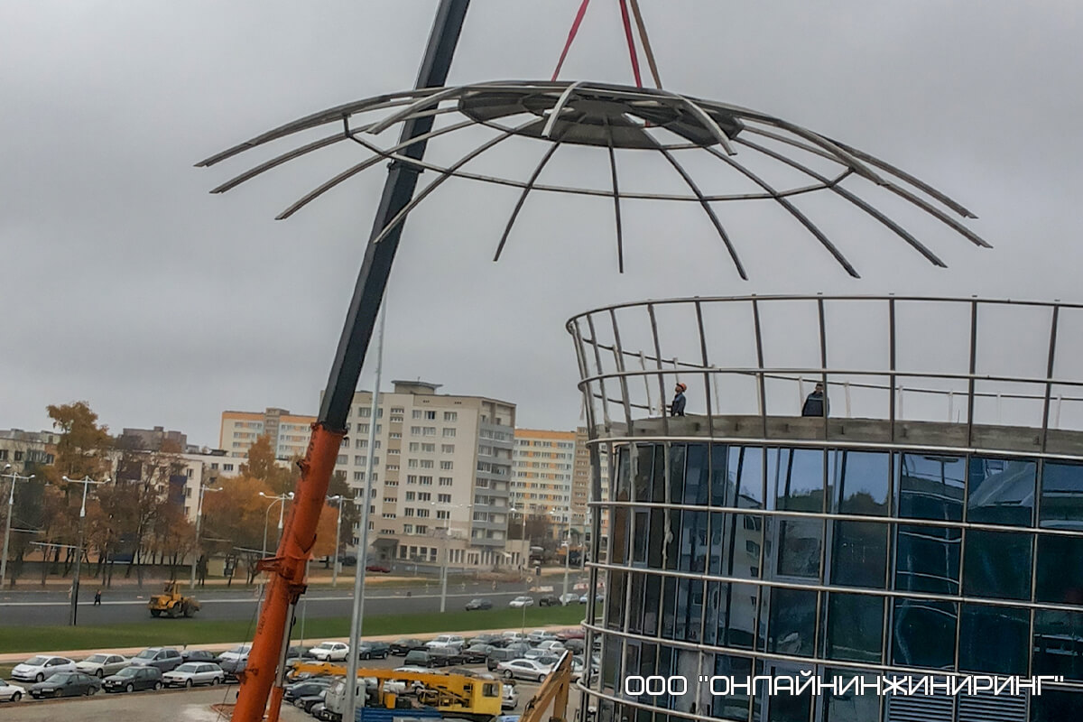 Монтаж металлоконструкций