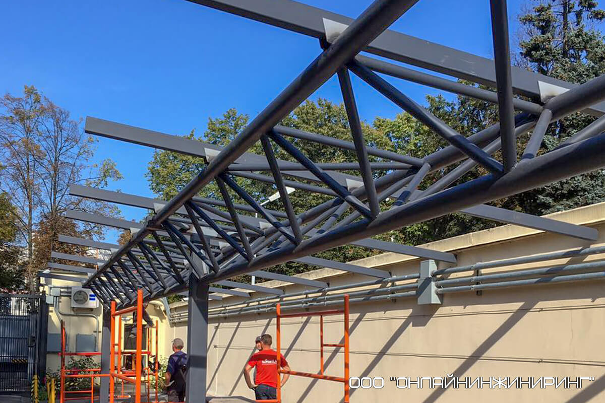 Монтаж металлоконструкций